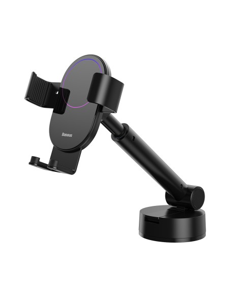 Baseus support voiture Simplism gravity with suction cup noir