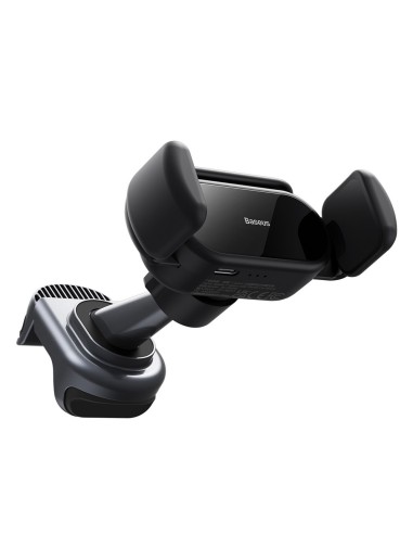 Baseus support voiture T-Space noir pour ventilateur solar