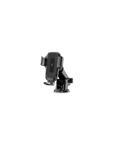 Devia support voiture EA497 with wireless inductive charger noir 15W with suction cup