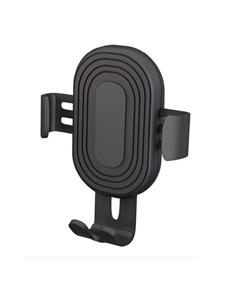 Devia support voiture Gravity with wireless inductive charger noir 10W pour ventilateur