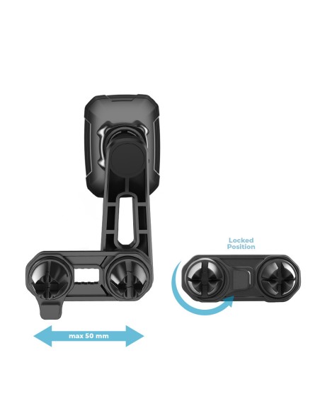 Forever support voiture pour ventilateur MH-250 Multipoint magnétique noir