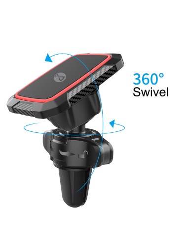 Forever support voiture pour ventilateur MH-260 magnétique noir