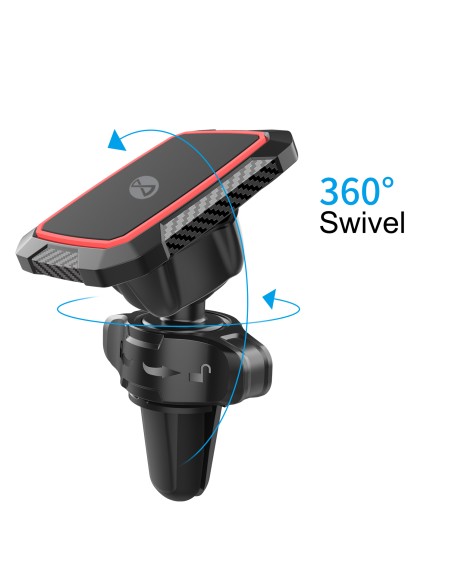 Forever support voiture pour ventilateur MH-260 magnétique noir