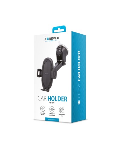 Forever support voiture pour pare-brise CH-370 noir