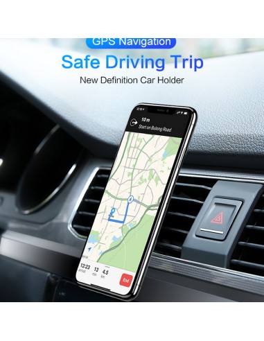 Maxlife support voiture pour ventilateur MXCH-13 magnétique argent