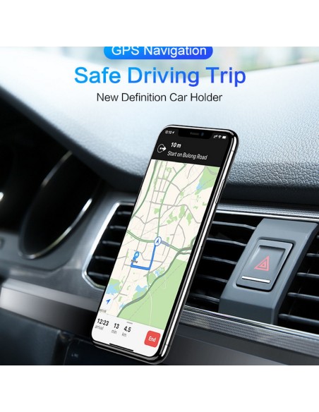 Maxlife support voiture pour ventilateur MXCH-13 magnétique argent