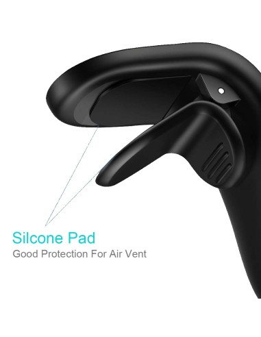 Maxlife support voiture pour ventilateur MXCH-13 magnétique argent