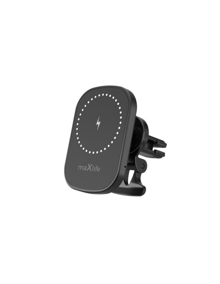 Maxlife support voiture pour ventilateur MXCH-16 magnétique with wireless charging noir 15W