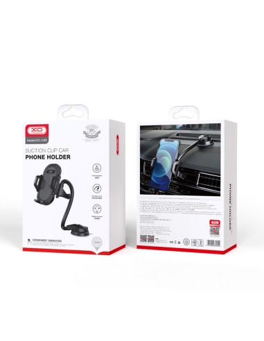 XO support voiture C85 noir with suction cup