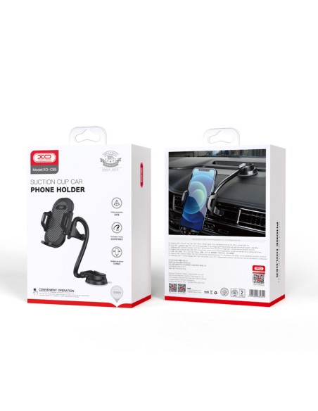 XO support voiture C85 noir with suction cup