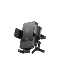 XO support voiture WX041 with wireless inductive charger 15W noir pour ventilateur