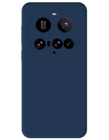 Coque en silicone Mat Bleu