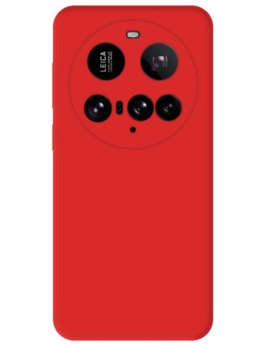 Coque en silicone Mat Rouge