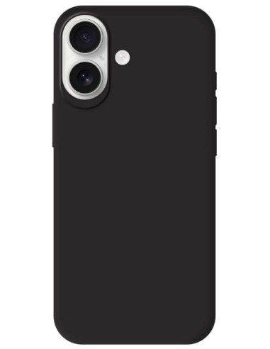 Coque en silicone Mat Noir