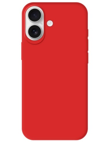Coque en silicone Mat Rouge