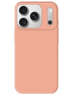 Coque en silicone gel mat Rose pale Mat pour [phone] | 1001coques.fr