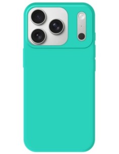 Coque en silicone gel mat Vert d'eau Mat | 1001coques.fr
