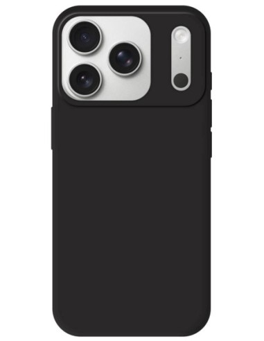 Coque en silicone Mat Noir