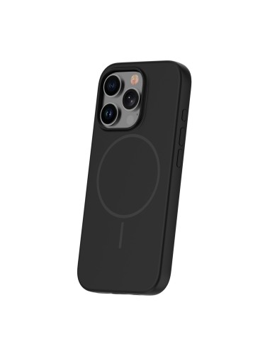 Coque Silicone Thin Mag pour iPhone 17 Noir