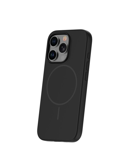 Coque Silicone Thin Mag pour iPhone 17 Pro Max Noir