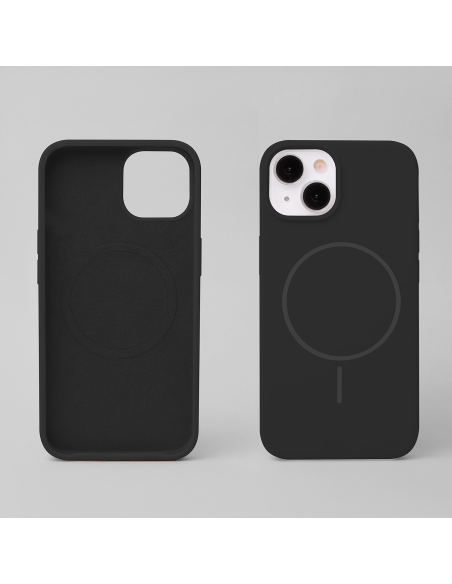 Coque Silicone Thin Mag pour iPhone 17 Pro Max Noir