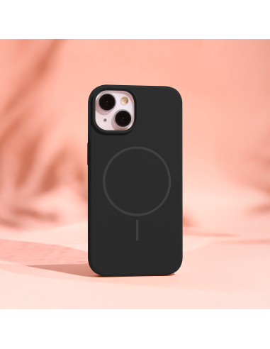 Coque Silicone Thin Mag pour iPhone 17 Pro Max Noir