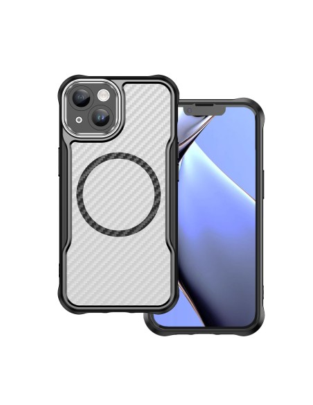 Coque Defender Carbon Mag pour iPhone 17 Air Noir