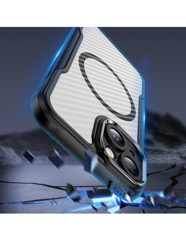 Coque Defender Carbon Mag pour iPhone 17 Air Noir