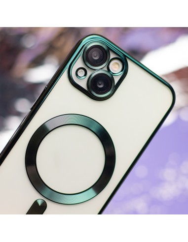 Coque Color Chrome Mag pour iPhone 17 Vert