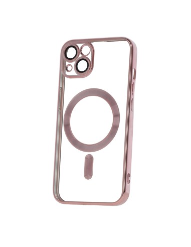 Coque Color Chrome Mag pour iPhone 17 Pro Or Rose
