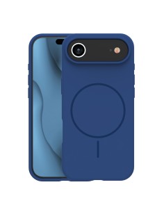 Coque Silicone Thin Magsafe pour iPhone 17 Air Bleu Marine