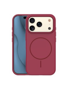 Coque Silicone Thin Magsafe pour iPhone 17 Pro Max Marron