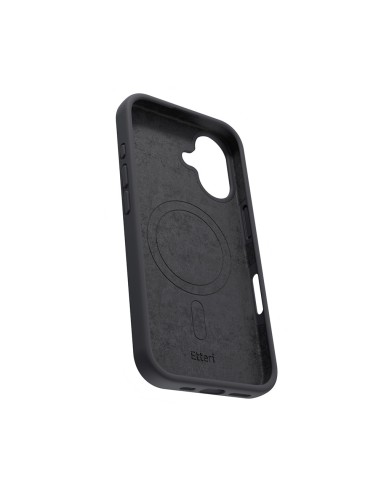Coque Etteri Silicone Magsafe pour iPhone 17 Pro Max Noir