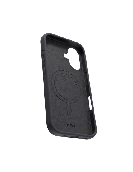 Coque Etteri Silicone Magsafe pour iPhone 17 Pro Max Noir