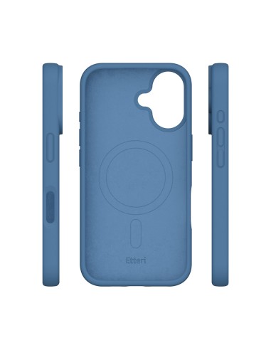 Coque Etteri Silicone Magsafe pour iPhone 17 Bleu Marine