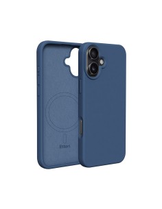 Coque Etteri Silicone Magsafe pour iPhone 17 Pro Max Bleu