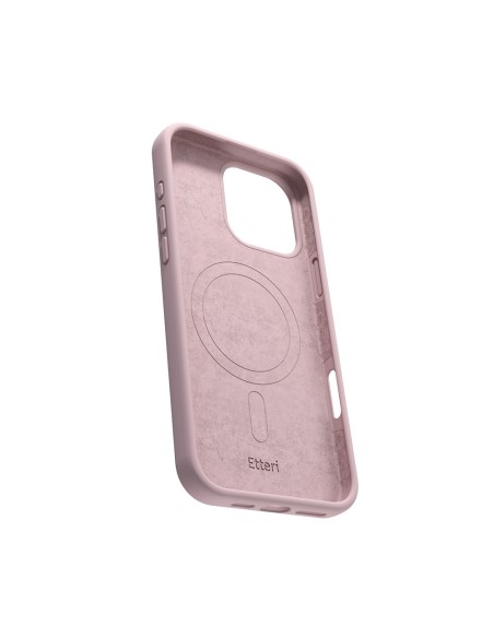 Coque Etteri Silicone Magsafe pour iPhone 17 Pro Max Rose