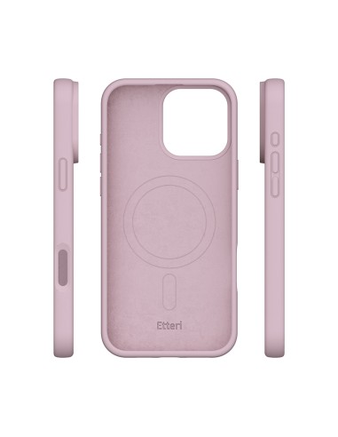 Coque Etteri Silicone Magsafe pour iPhone 17 Air Rose
