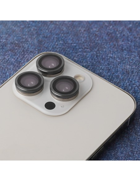 Protection verre objectif pour iPhone 17 Noir