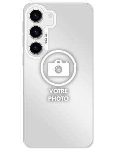 Coque silicone So Cool personnalisée Argent pour Samsung Galaxy S23