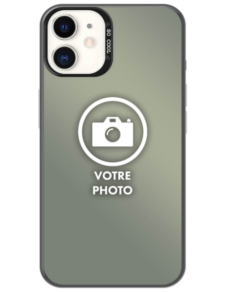 Coque silicone So Cool personnalisée Noir pour Apple iPhone 11