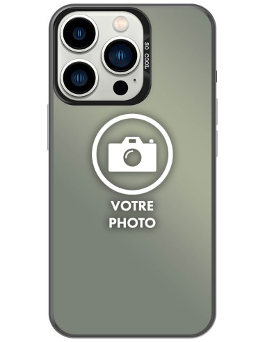 Coque silicone So Cool personnalisée Noir pour Apple iPhone 13 Pro Max