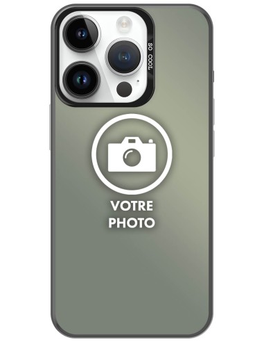 Coque silicone So Cool personnalisée Noir pour Apple iPhone 14 Pro Max