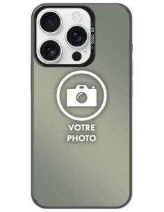 Coque silicone So Cool personnalisée Noir pour Apple iPhone 16 Pro