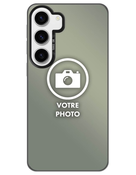 Coque silicone So Cool personnalisée Noir pour Samsung Galaxy S23