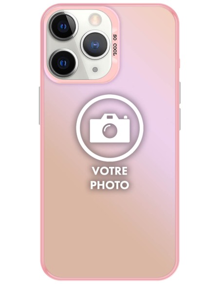 Coque silicone So Cool personnalisée Rose pour Apple iPhone 11 Pro Max