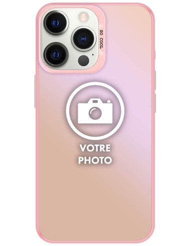 Coque silicone So Cool personnalisée Rose pour Apple iPhone 12 Pro Max