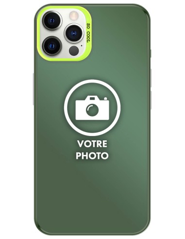Coque silicone So Cool personnalisée Vert pour Apple iPhone 12 | iPhone 12 Pro