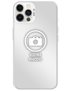 Coque silicone So Cool personnalisée Argent pour Apple iPhone 12 | iPhone 12 Pro