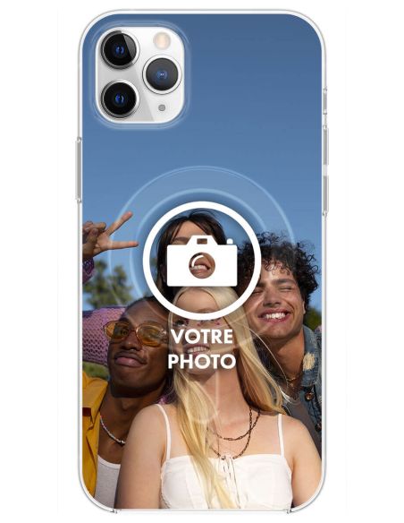 Coque MagSafe personnalisée compatible Apple iPhone 11 Pro Max